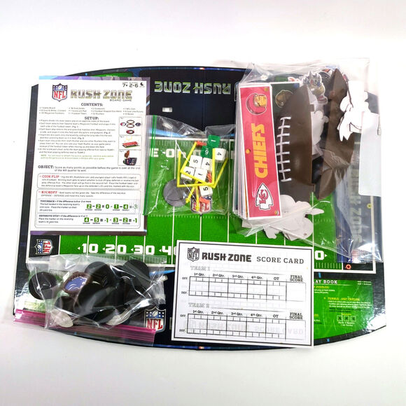 NFL Rush Zone Board Game 2013 Near Complete 31/32 Rusherz Good Condition - Picture 3 of 4